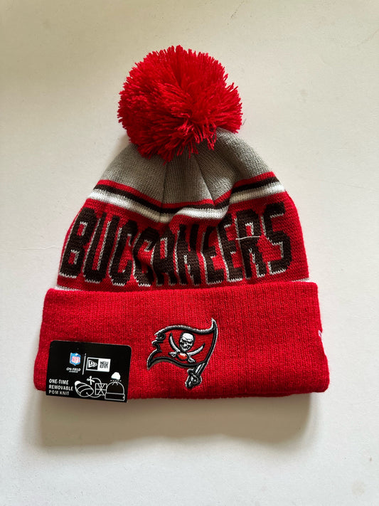 Tampa Bay Buccaneers NFL Bobble Beanie Multi Colour With Tags on