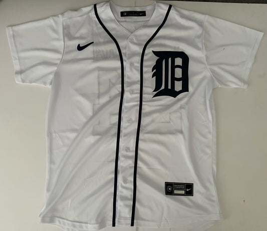 Detroit Tigers MLB Baseball Shirt Large Cabrera 24 White
