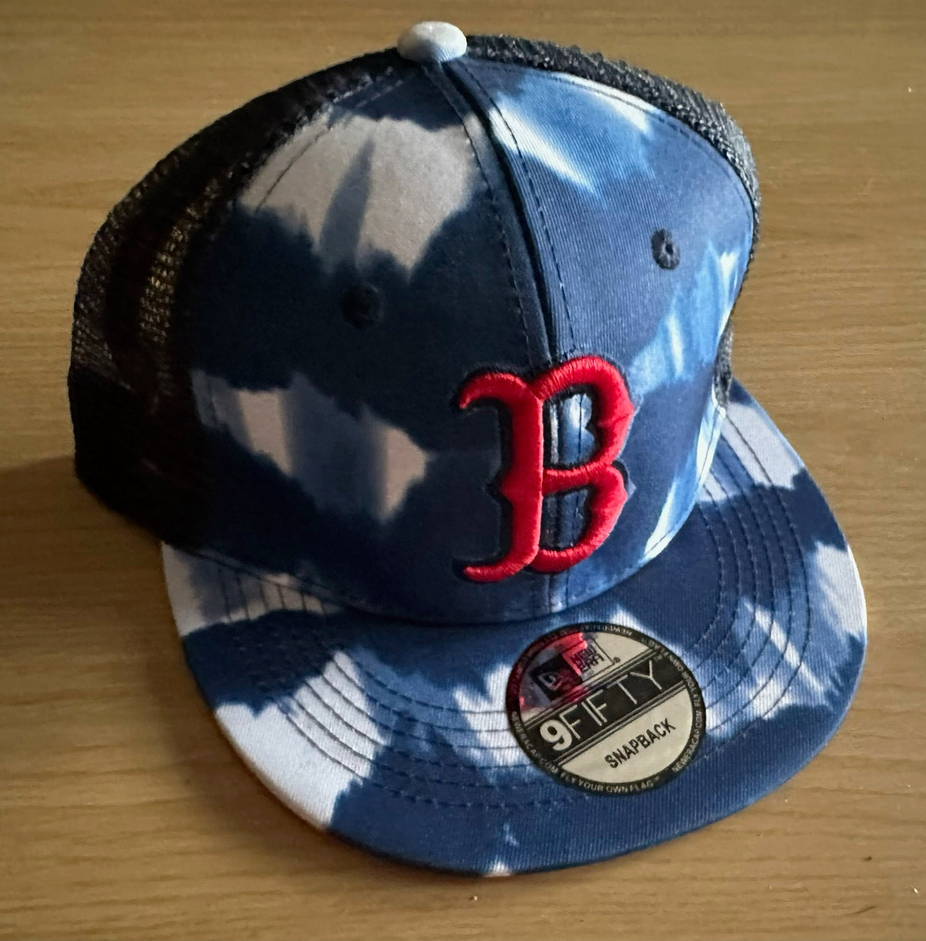 Boston Red Sox MLB SnapBack Camo Baseball Cap Multicolour New With Sticker