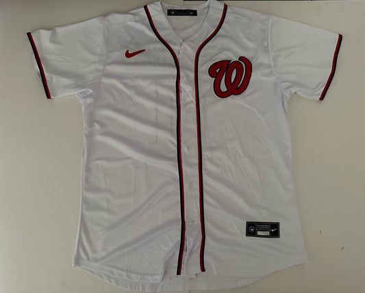 Washington Nationals MLB Baseball Shirt Large Zimmerman 11 White