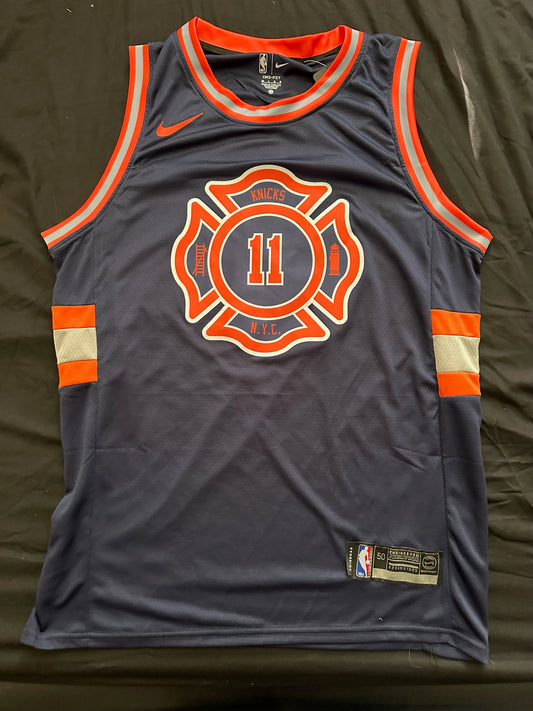 Retro FDNY Knicks Brunson Basketball Vest Large