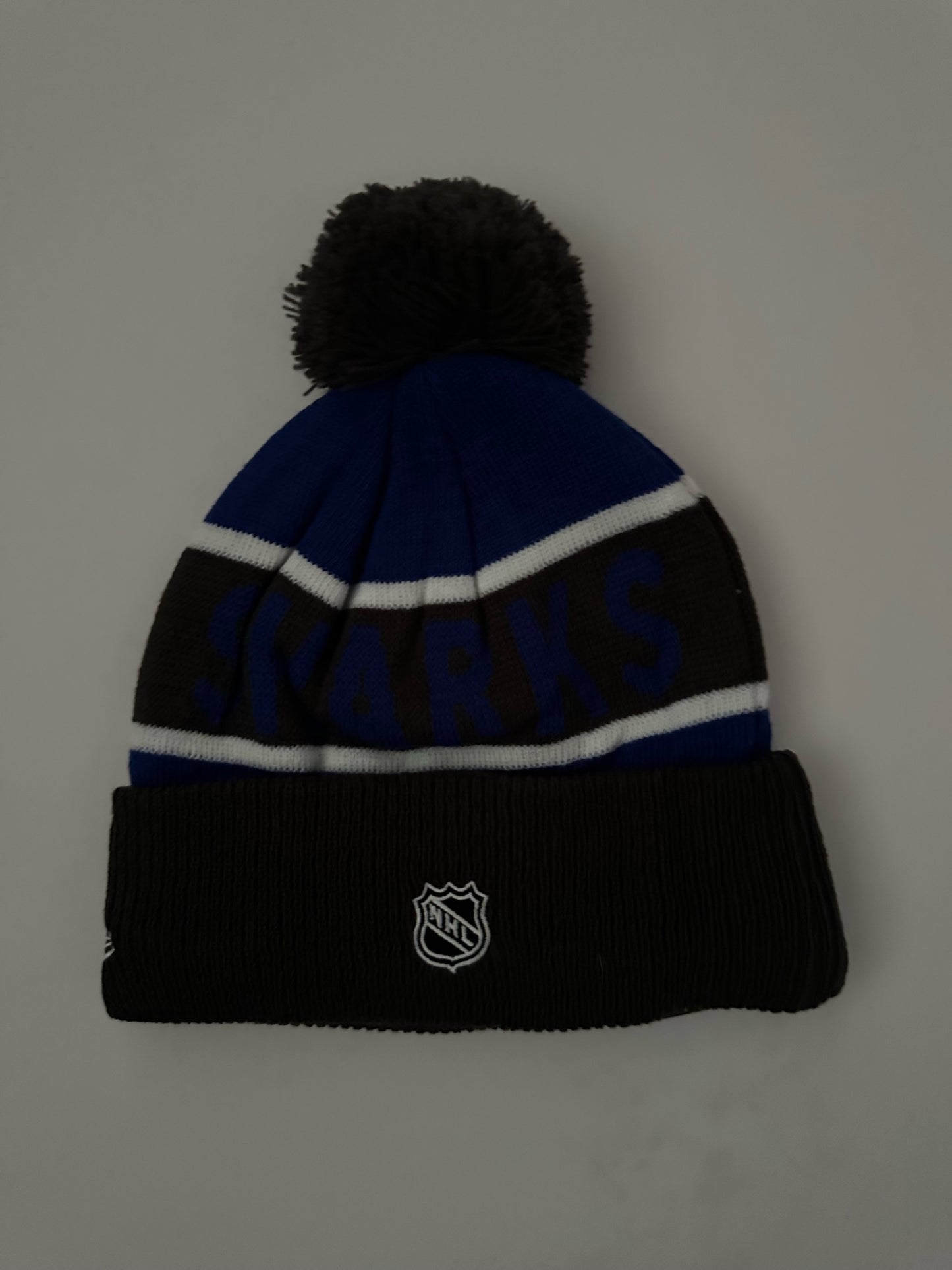 San Jose Sharks NHL Bobble Beanie Multi Colour With Tags on