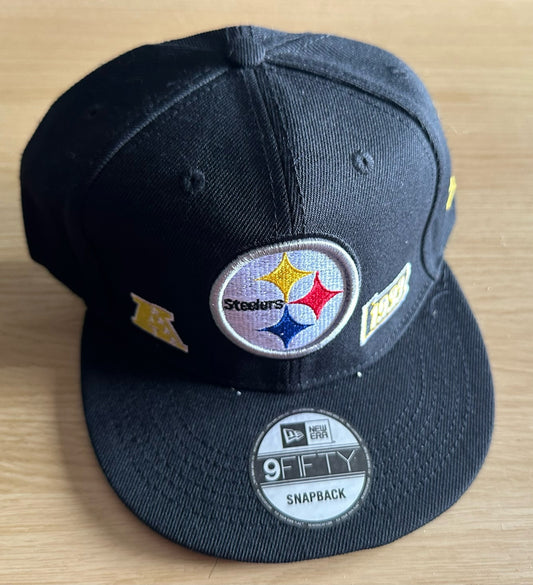 Pittsburgh Steelers NFL SnapBack Baseball Cap Multicolour New With Sticker