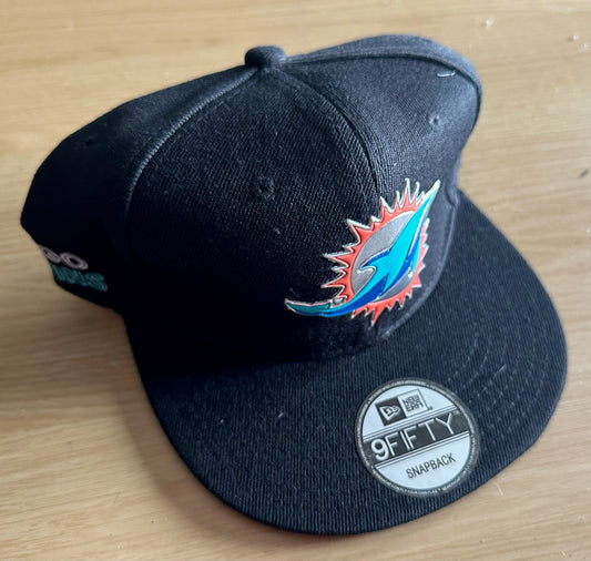 Miami Dolphins NFL SnapBack Baseball Cap Multicolour New With Sticker