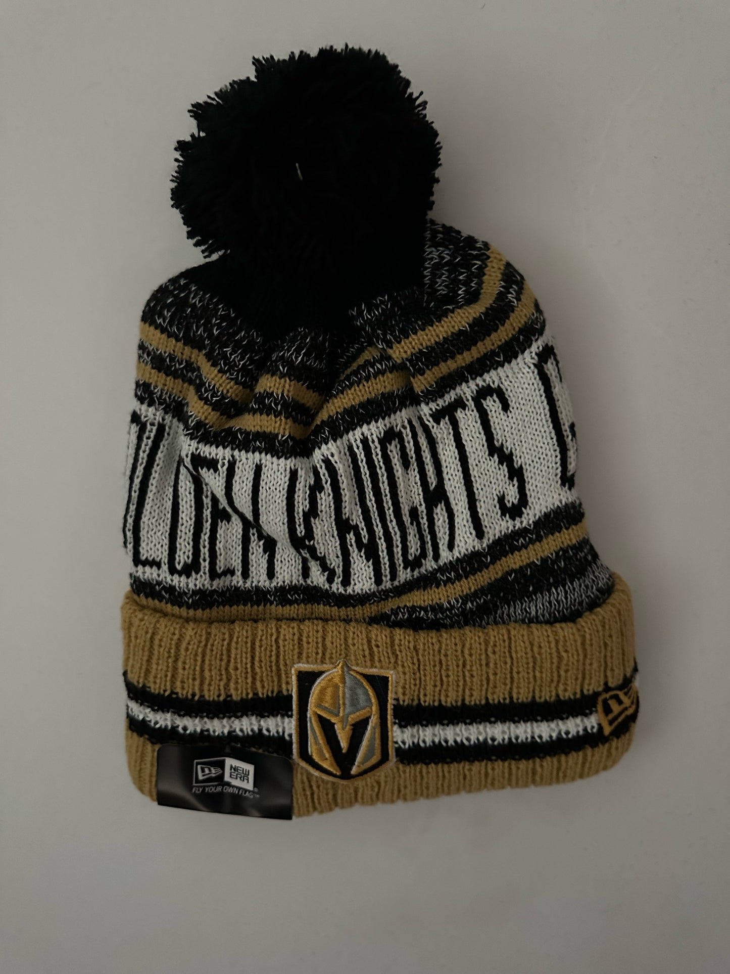 Vegas Golden Knights NHL Bobble Beanie Multi Colour With Tags on