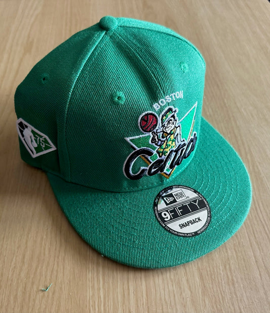 Boston Celtics NBA SnapBack Baseball Cap Multicolour New With Sticker