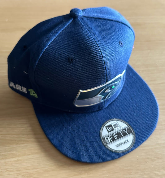 Seattle Seahawks NFL SnapBack Baseball Cap Multicolour New With Sticker