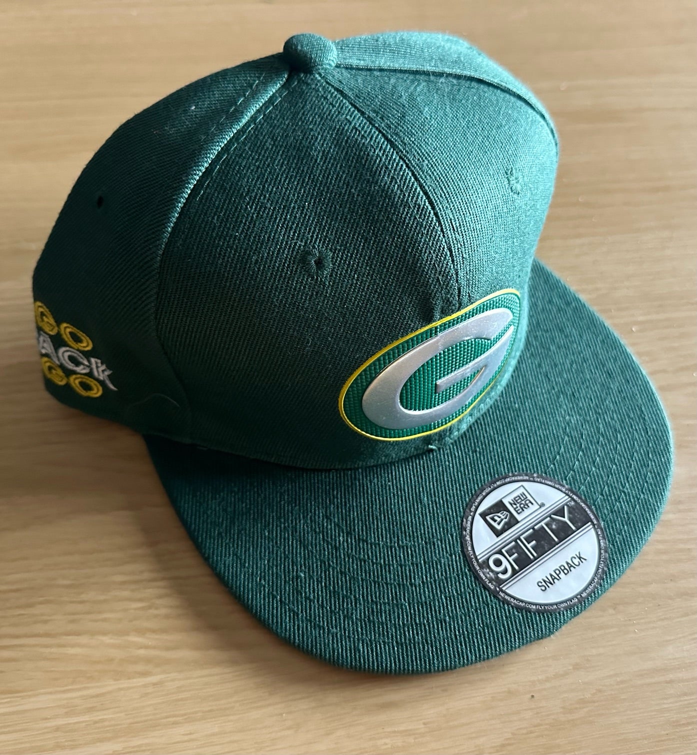 Green Bay Packers NFL SnapBack Baseball Cap Multicolour New With Sticker