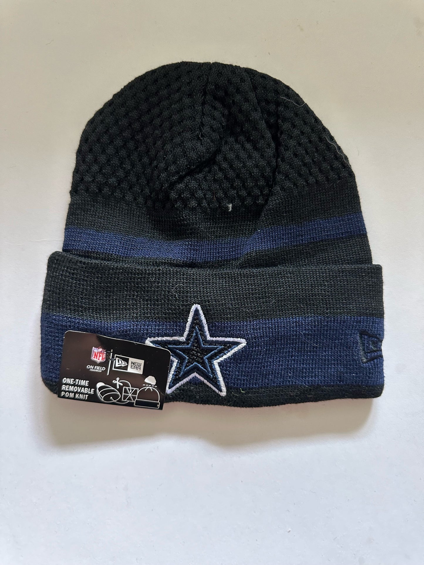 Dallas Cowboys NFL Bobble Beanie Multi Colour With Tags on