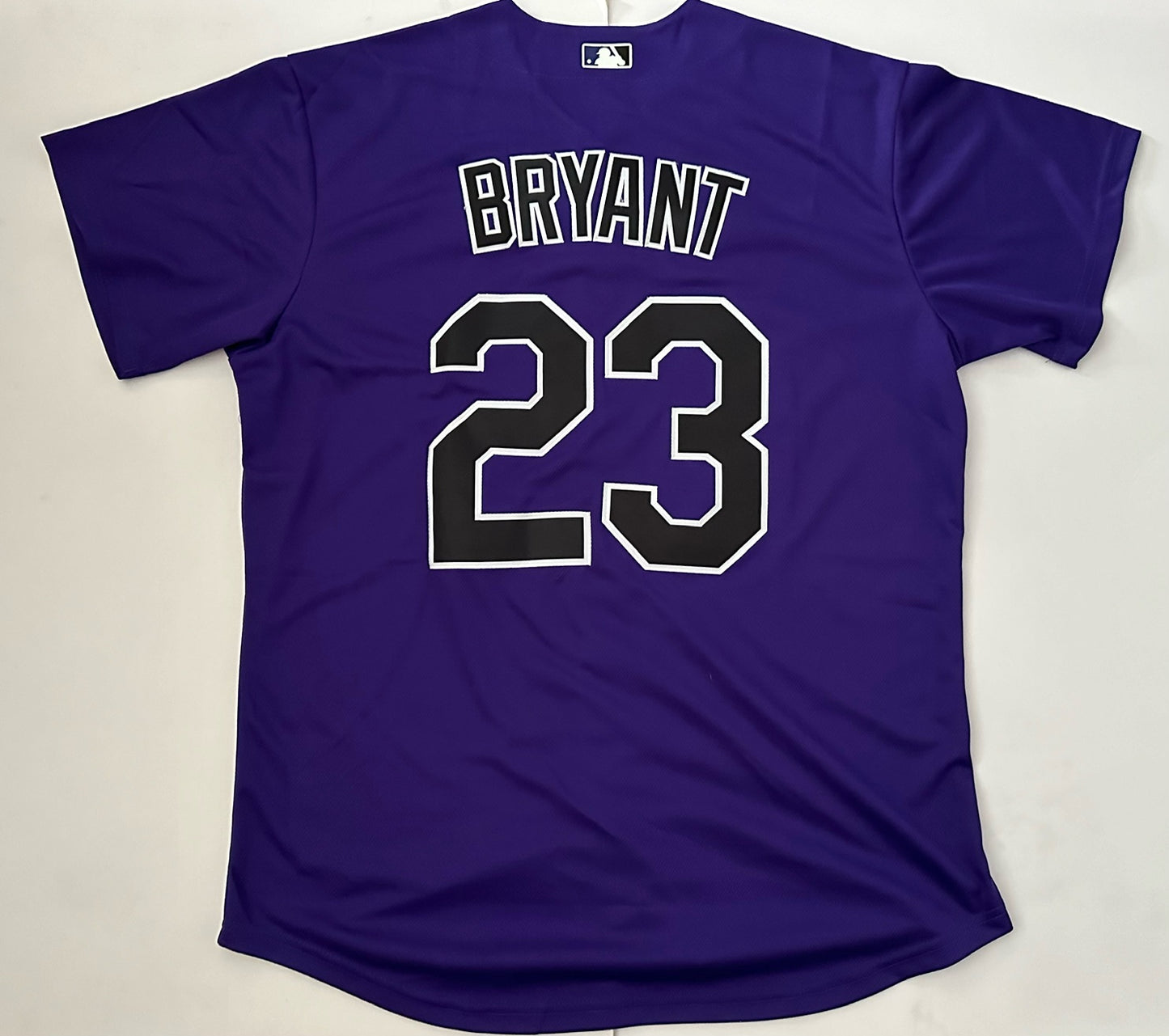 Colorado Rockies MLB Baseball Shirt Large Bryant 23 Purple