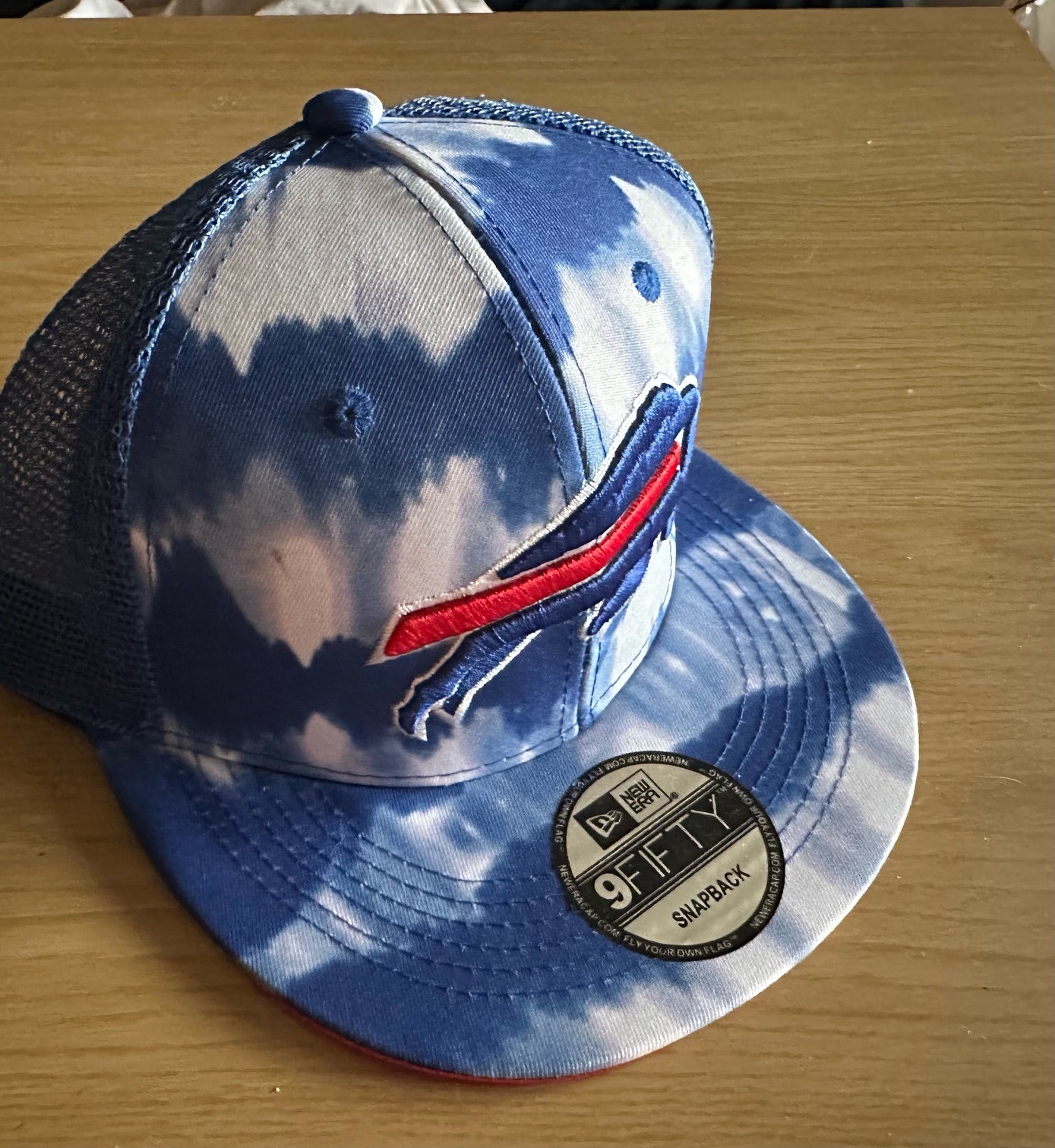 Buffalo Bills NFL SnapBack Camo Baseball Cap Multicolour New With Sticker