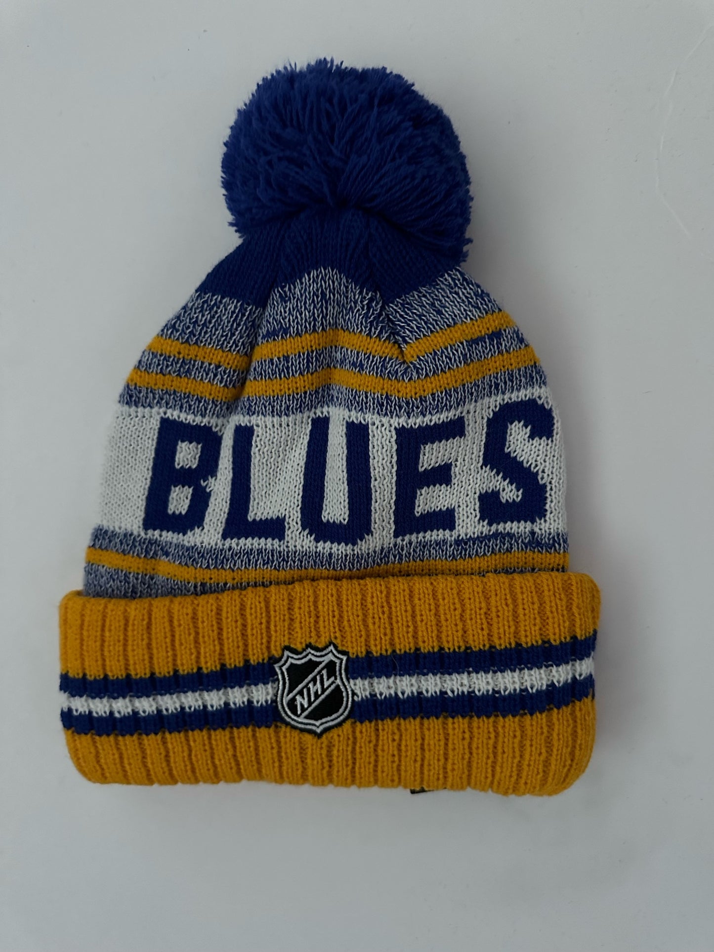 St Louis Blues NHL Bobble Beanie Multi Colour With Tags on