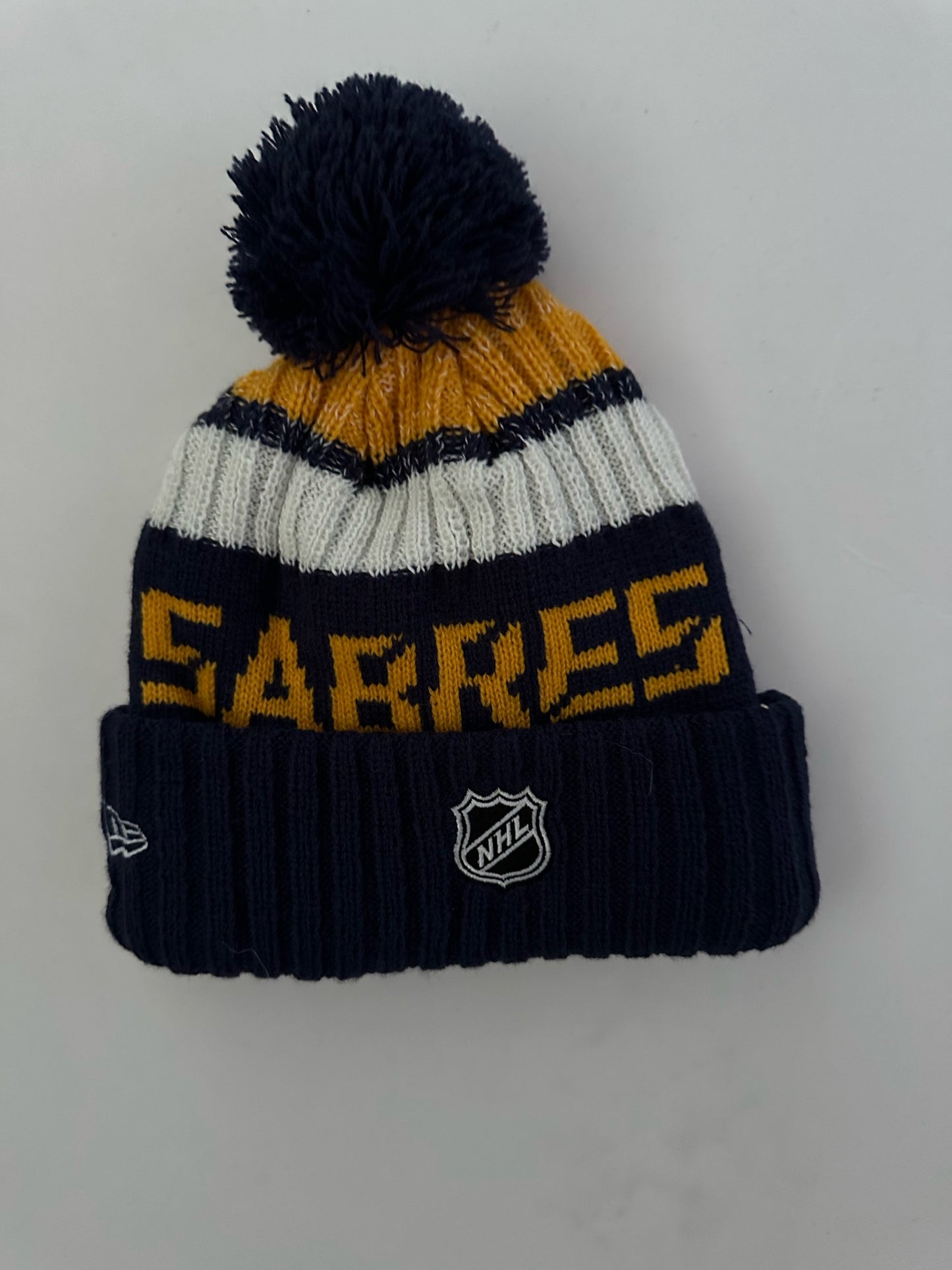 Buffalo Sabres NHL Bobble Beanie Multi Colour With Tags on