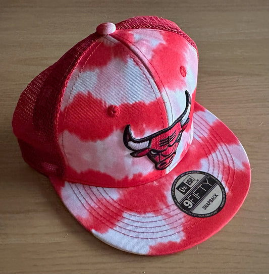 Chicago Bulls NBA SnapBack Camo Baseball Cap Multicolour New With Sticker