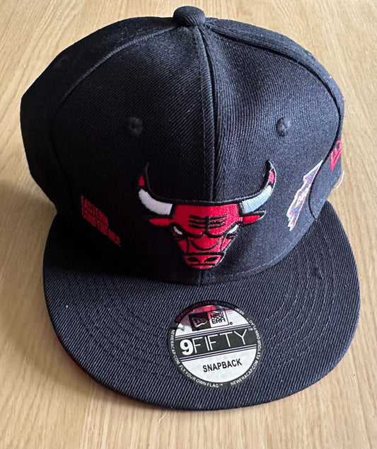 Chicago Bulls NBA SnapBack Baseball Cap Multicolour New With Sticker