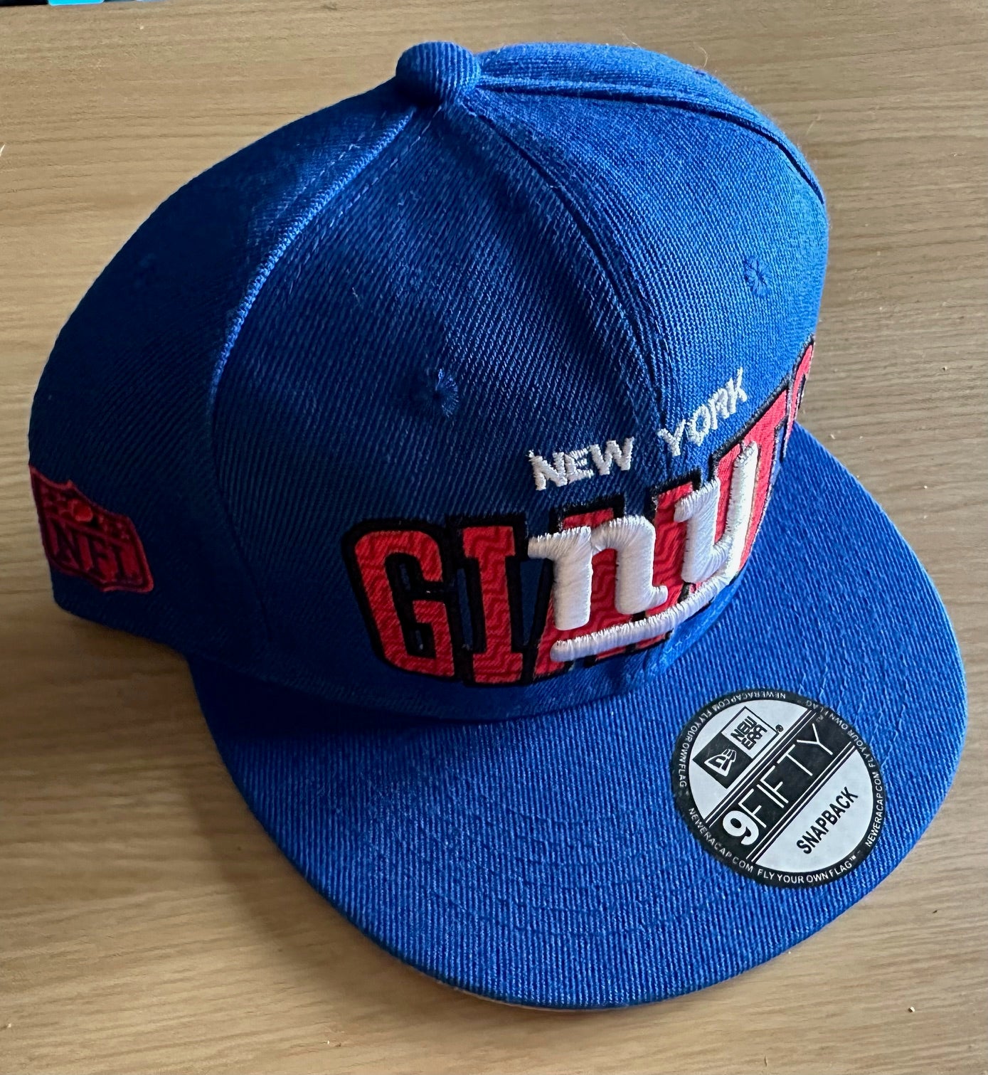 New York Giants NFL SnapBack Baseball Cap Multicolour New With Sticker