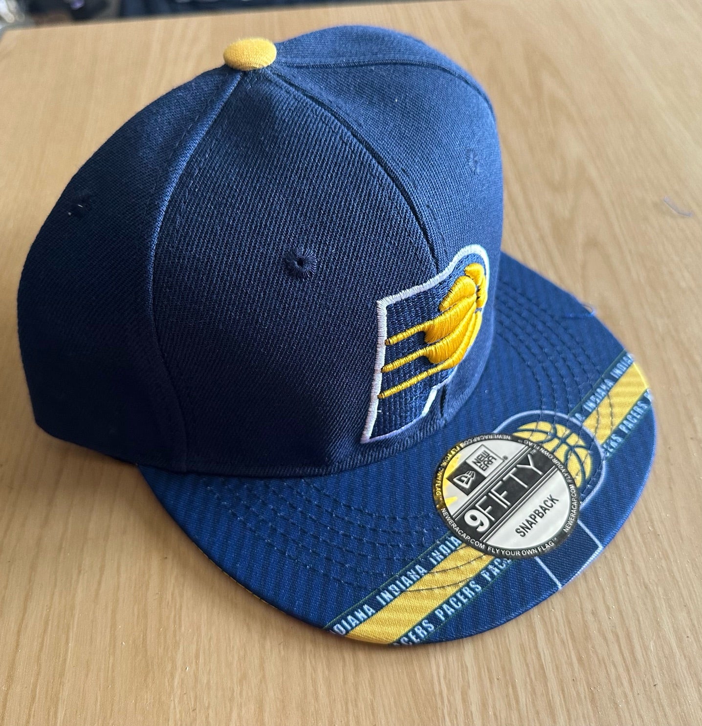 Indiana Pacers NBA SnapBack Baseball Cap Multicolour New With Sticker