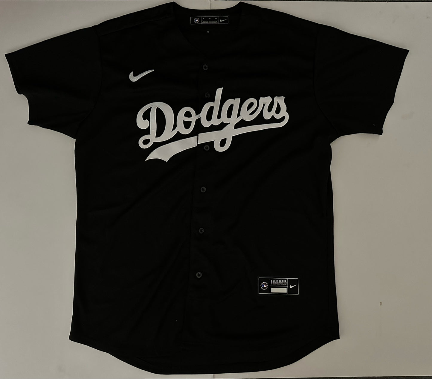 Los Angeles LA Dodgers MLB Baseball Shirt Large Freeman 5 Black