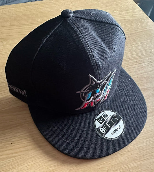 Miami Marlins MLB SnapBack Baseball Cap Multicolour New With Sticker