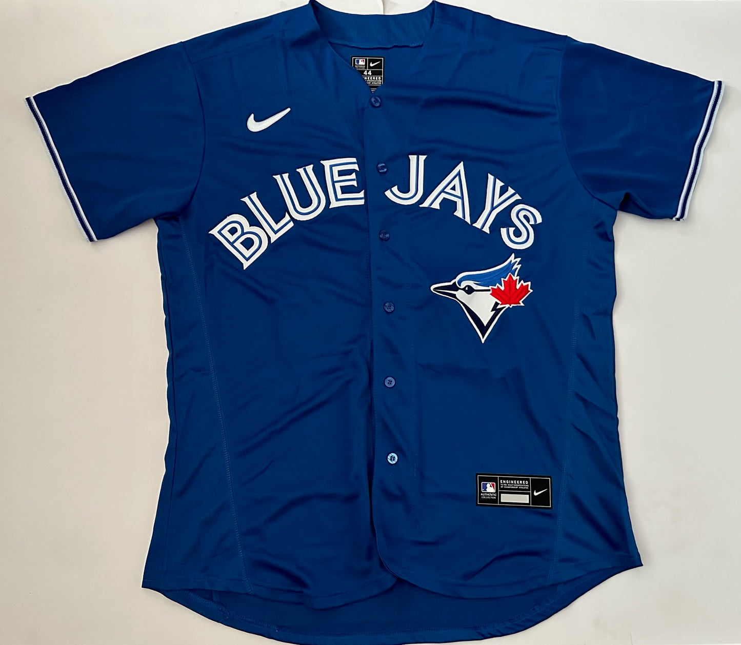 Toronto Blue Jays MLB Baseball Shirt Large Guerrero Jr 27 Blue