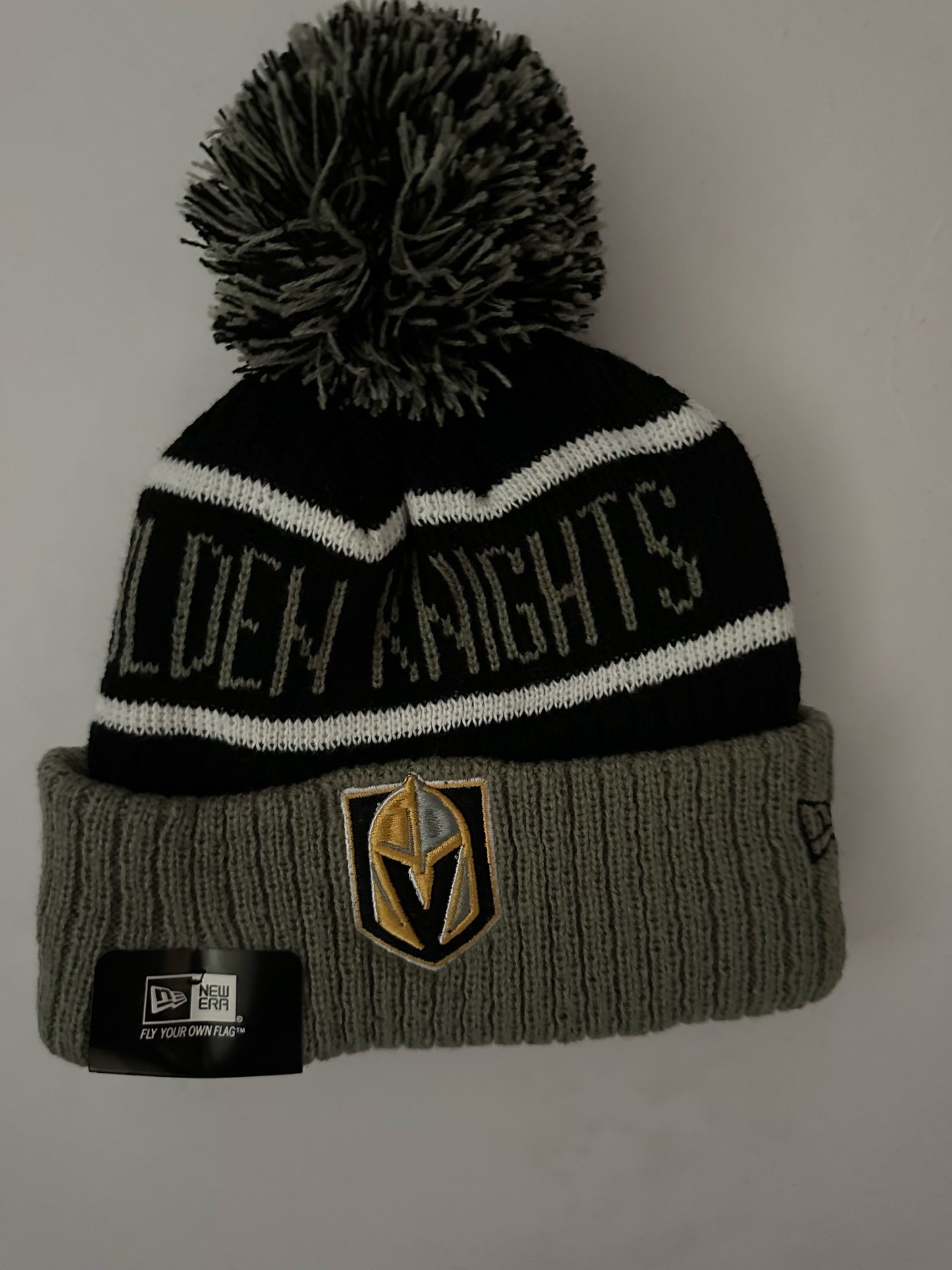 Vegas Golden Knights NHL Bobble Beanie Multi Colour With Tags on