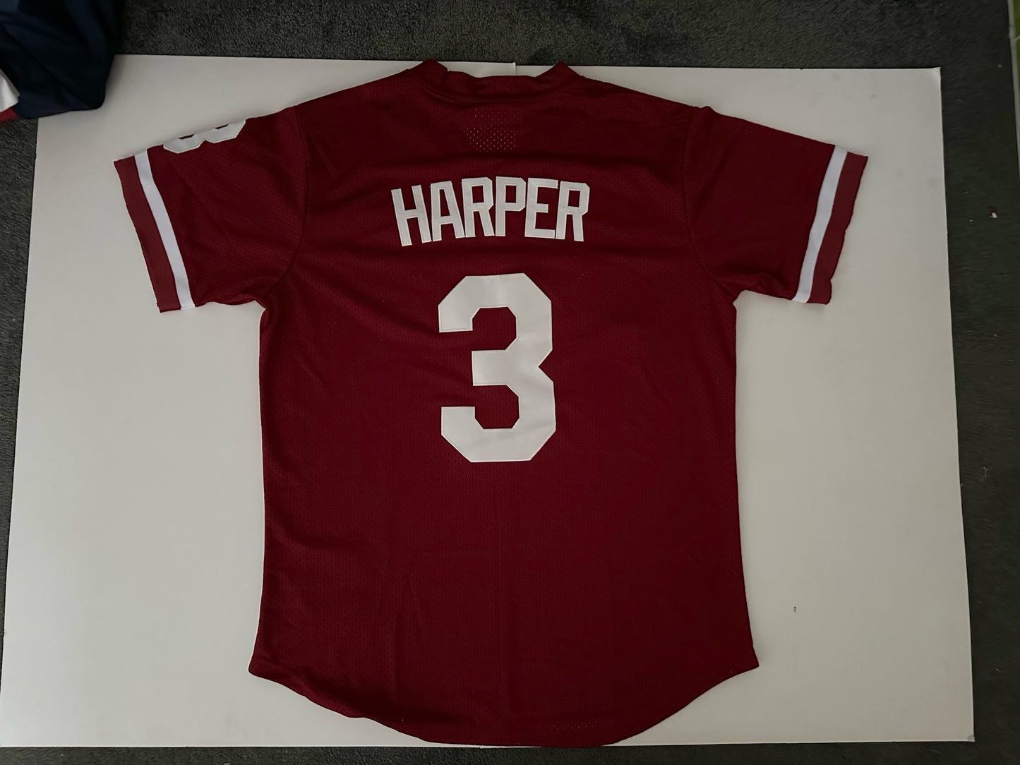 Philadelphia Phillies MLB Baseball Shirt Large Harper 3 Red