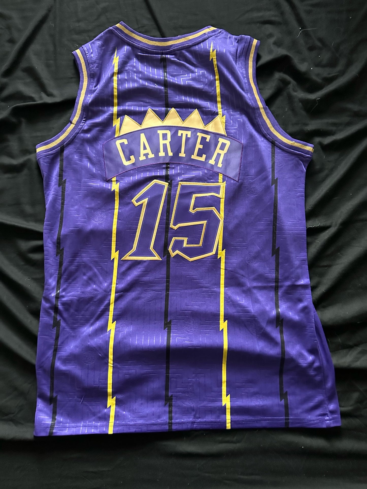 Retro Hardwood Classics Toronto Raptors Carter Basketball Vest Large