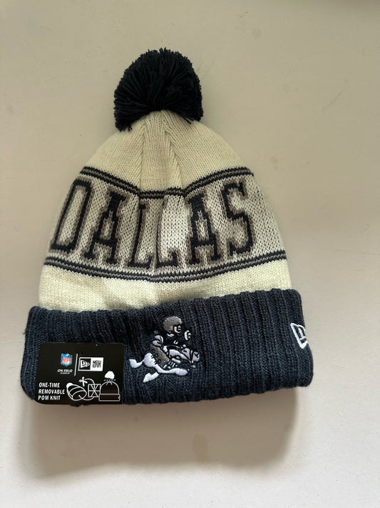 Dallas Cowboys NFL Bobble Beanie Multi Colour With Tags on