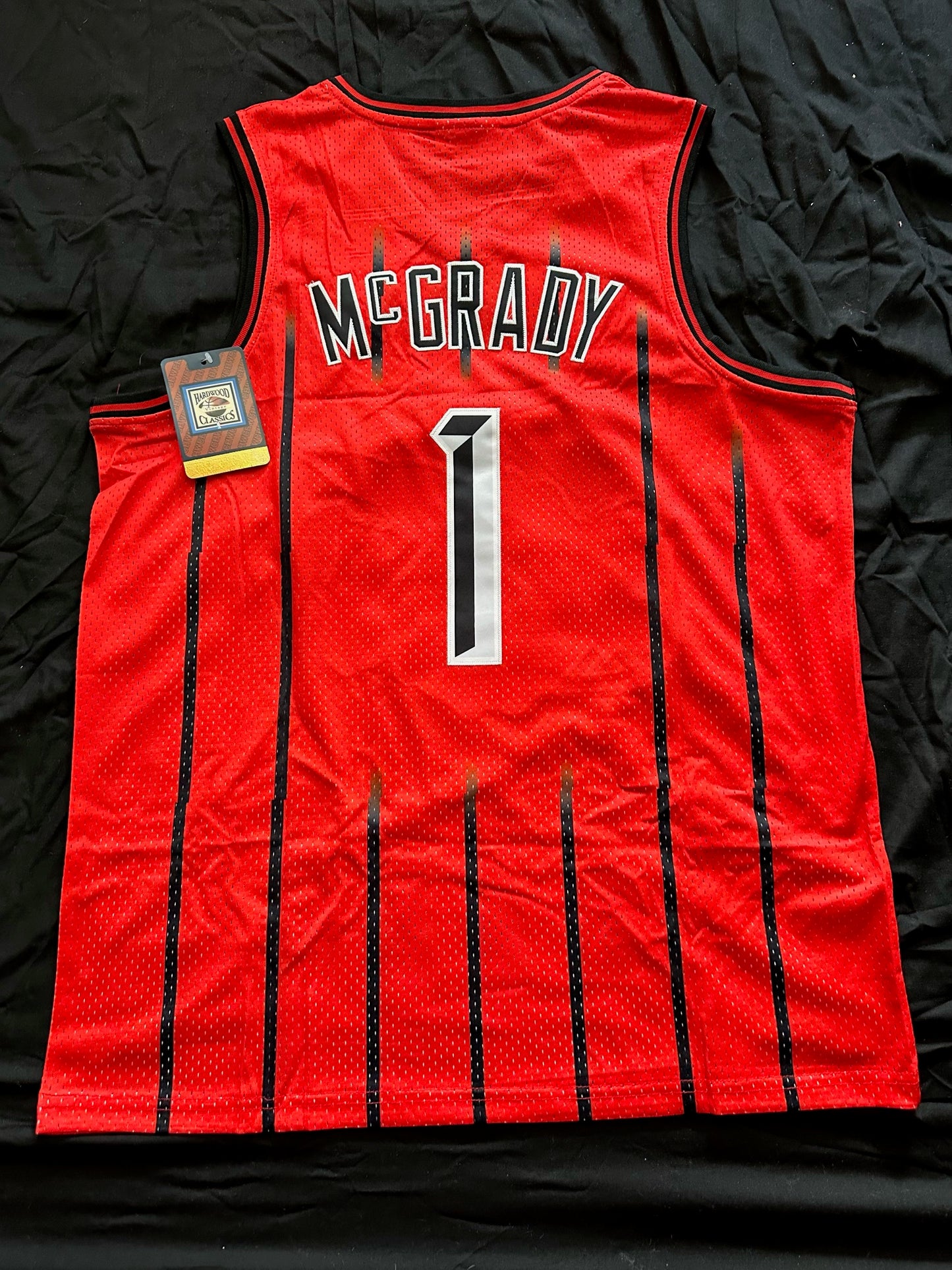 Retro Hardwood Classics Houston Rockets McGrady Basketball Vest Large