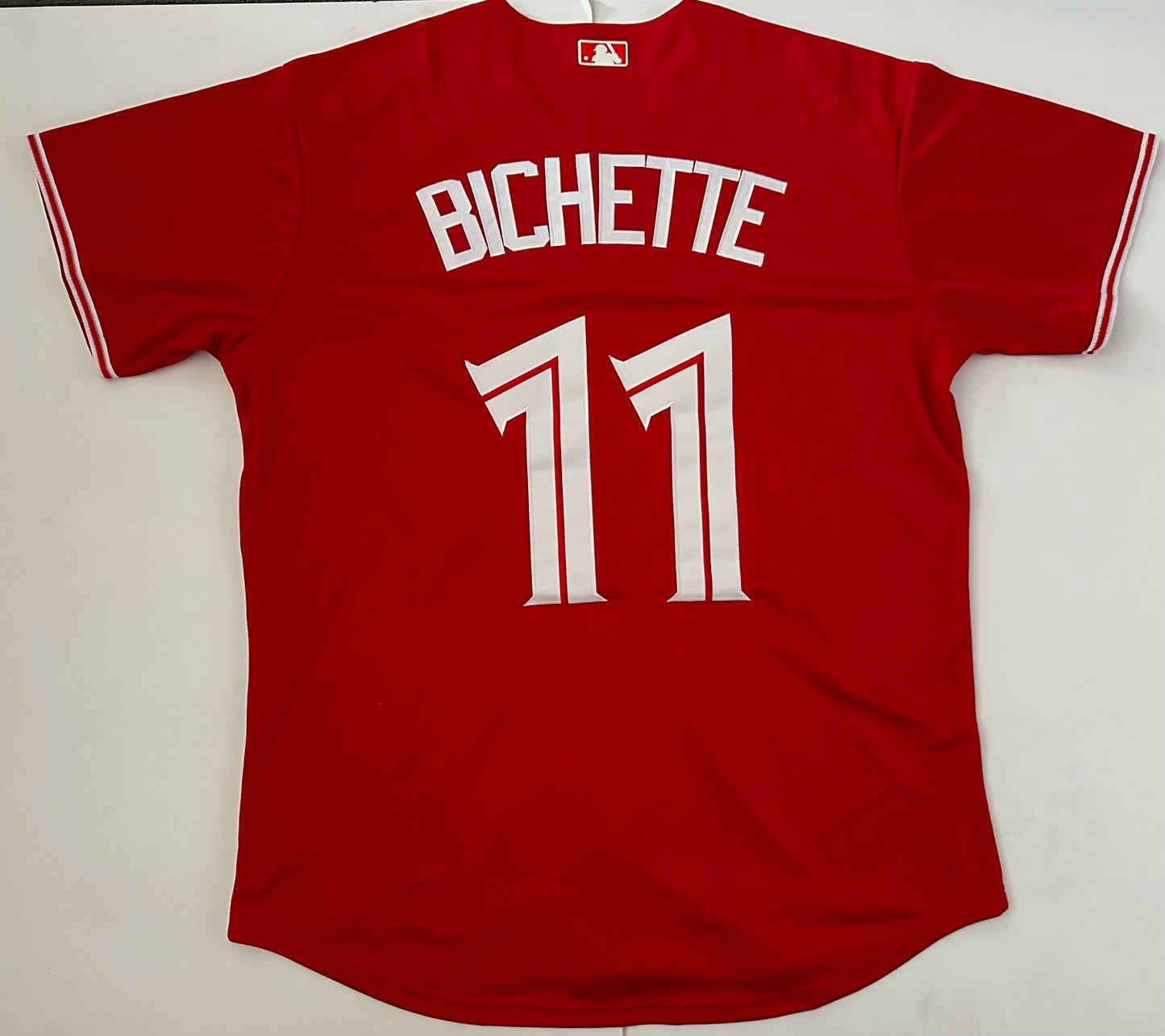 Toronto Blue Jays MLB Baseball Shirt Large Bichette11 Red