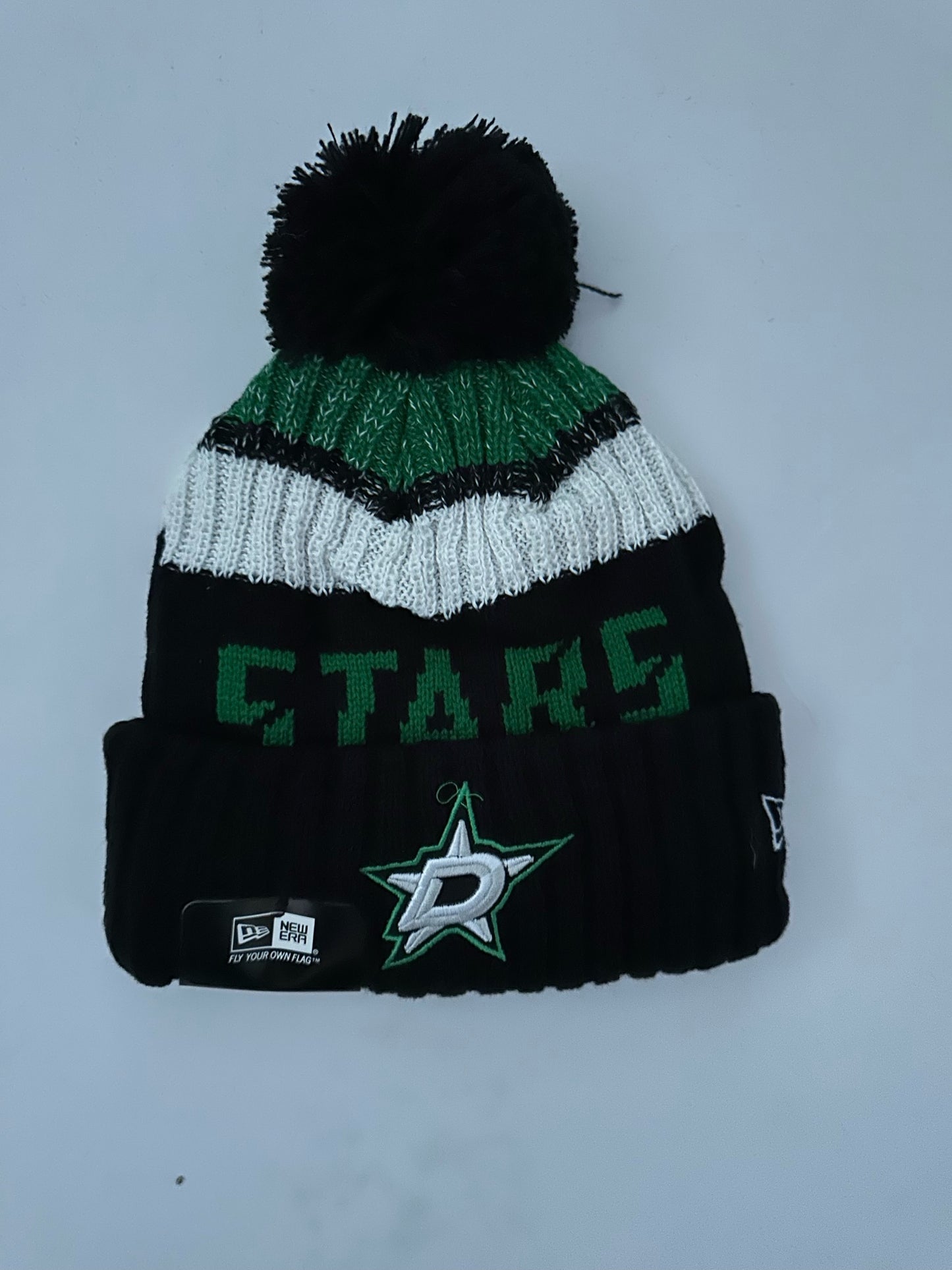 Dallas Stars NHL Bobble Beanie Multi Colour With Tags on
