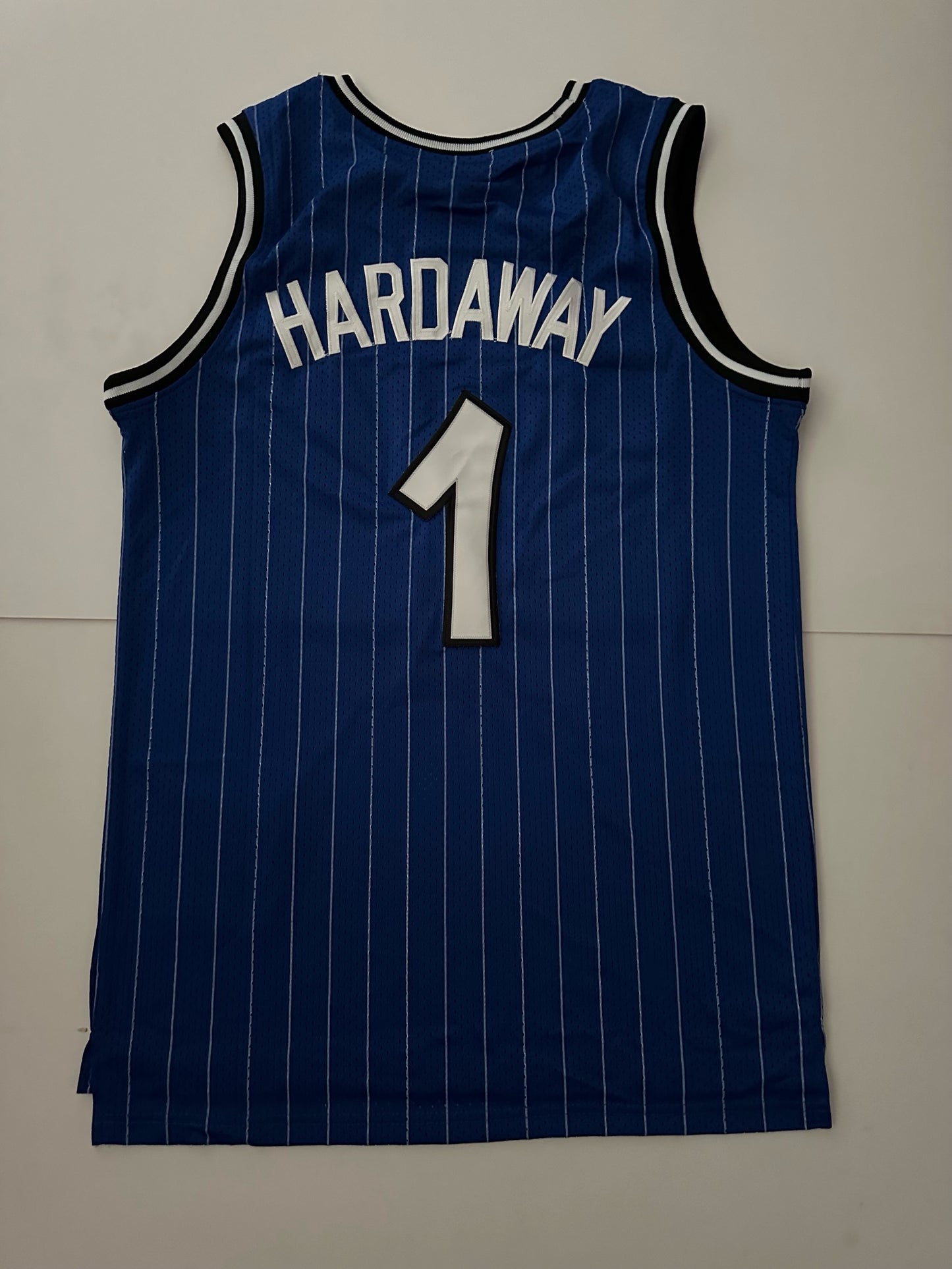 Orlando Magic NBA Hardwood Classics Basketball Vest Large Hardaway 1 Blue