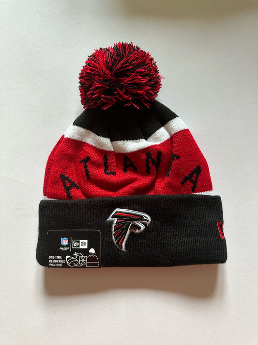 Atlanta Falcons NFL Bobble Beanie Multi Colour With Tags on