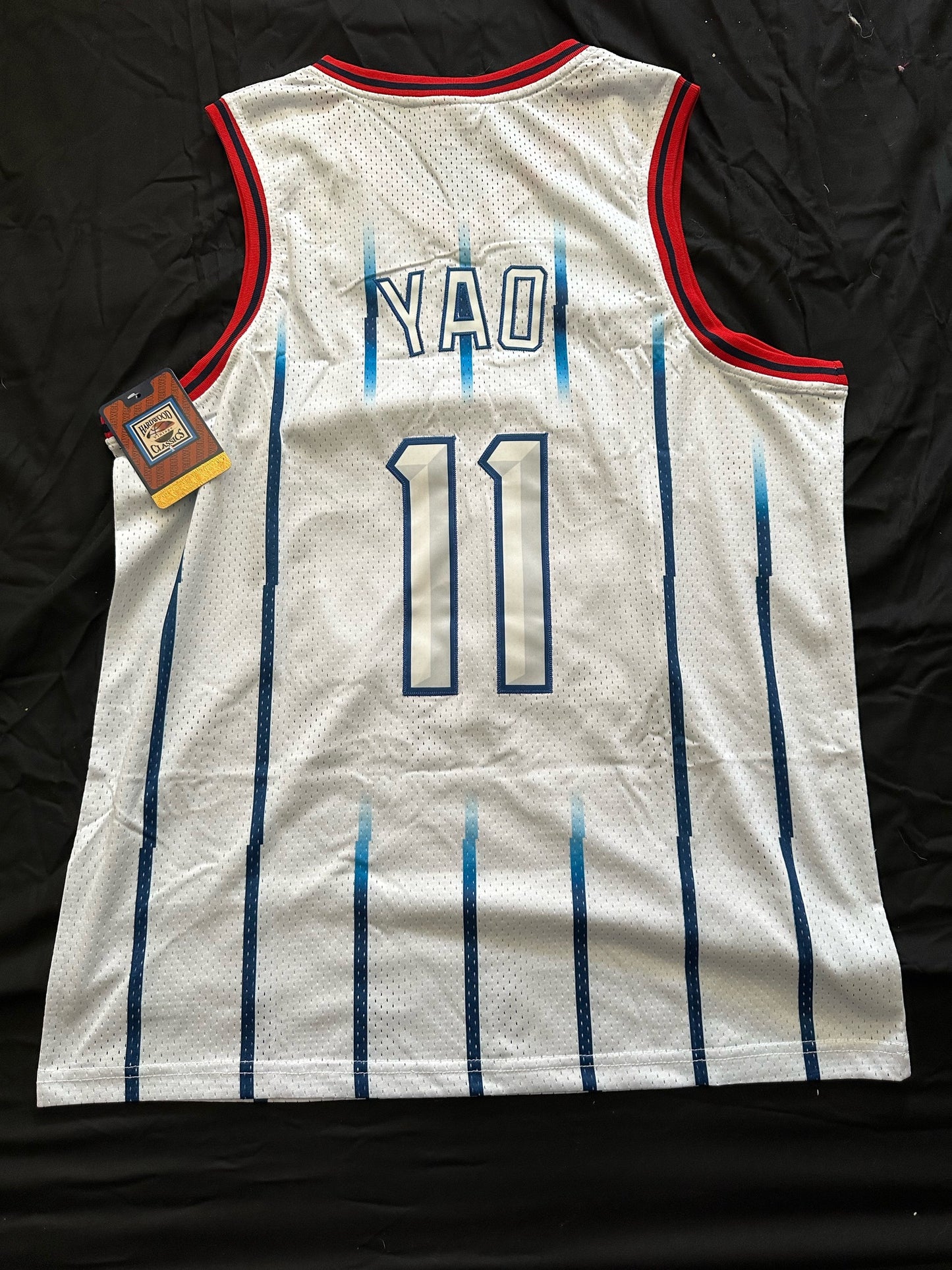 Retro Hardwood Classics Houston Rockets Yao Ming Basketball Vest Large