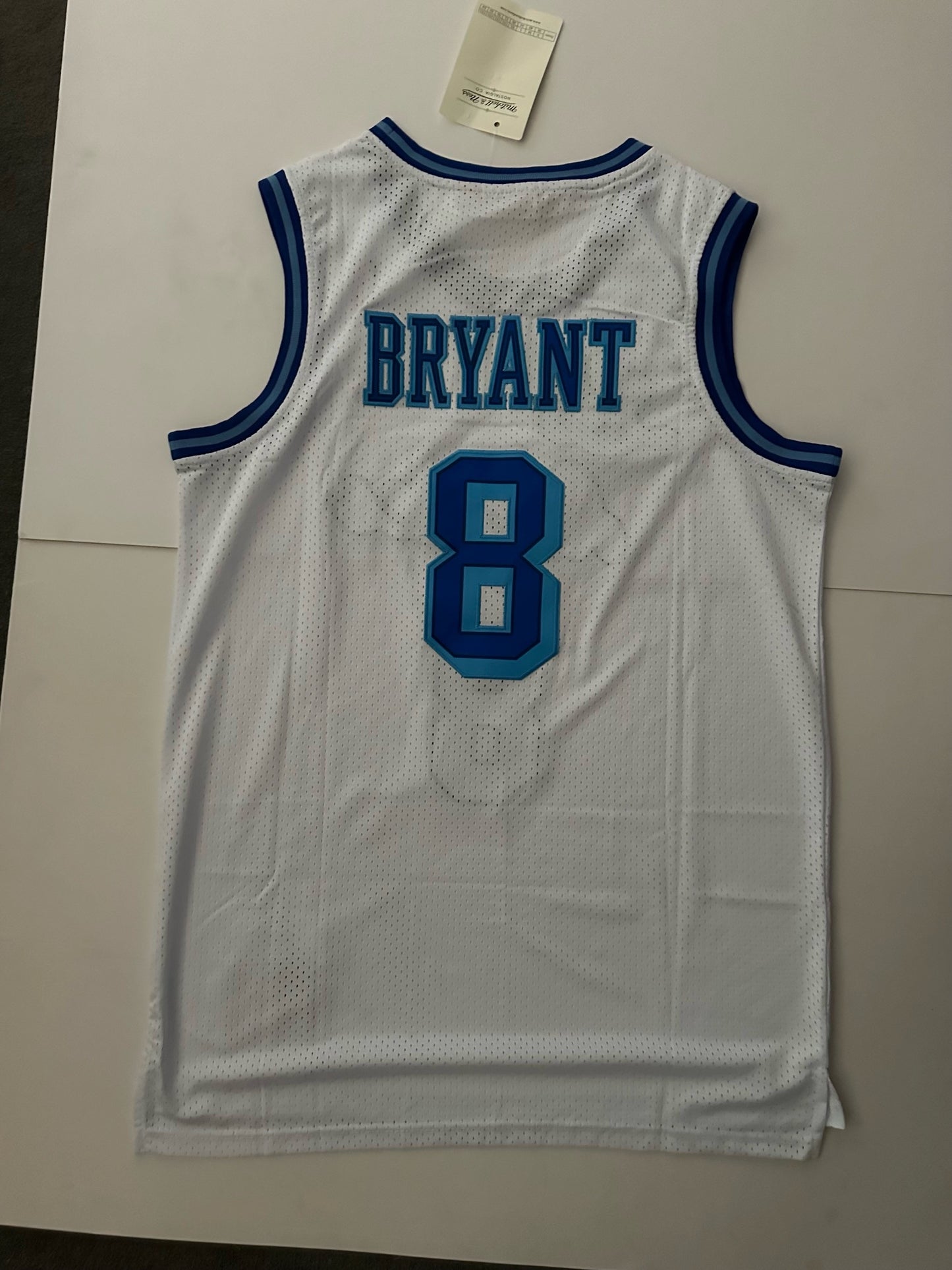 Los Angeles LA Lakers NBA Hardwood Classics Basketball Vest Large Brant White 8