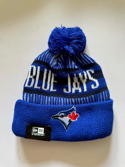 Toronto Blue Jays MLB Bobble Beanie Multi Colour With Tags on