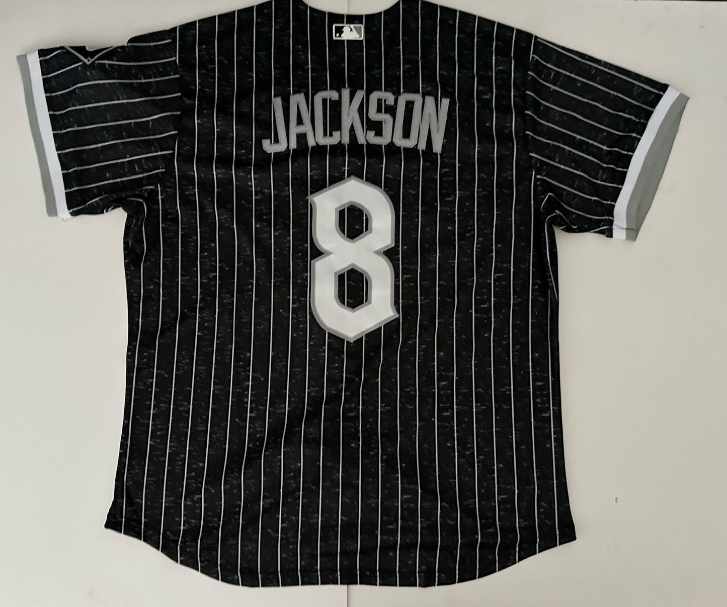 Chicago White Sox MLB Baseball Shirt Large Jackson 8 Black