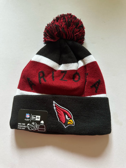 Arizona Cardinals NFL Bobble Beanie Multi Colour With Tags on