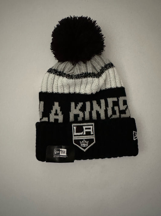 Los Angeles LA Kings NHL Bobble Beanie Multi Colour With Tags on