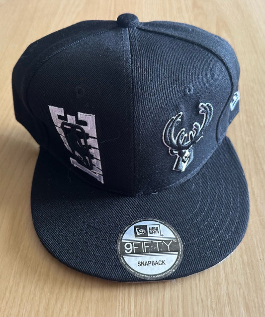 Milwaukee Bucks NBA SnapBack Baseball Cap Multicolour New With Sticker