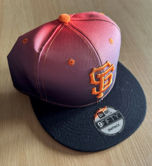 San Francisco Giants MLB SnapBack Baseball Cap Multicolour New With Sitcker