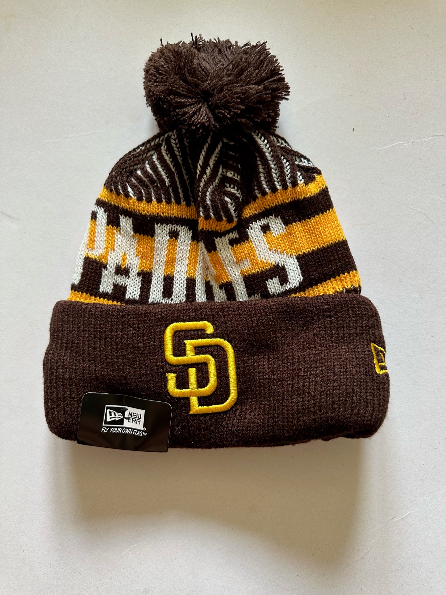 San Diego Padres MLB Bobble Beanie Multi Colour With Tags on