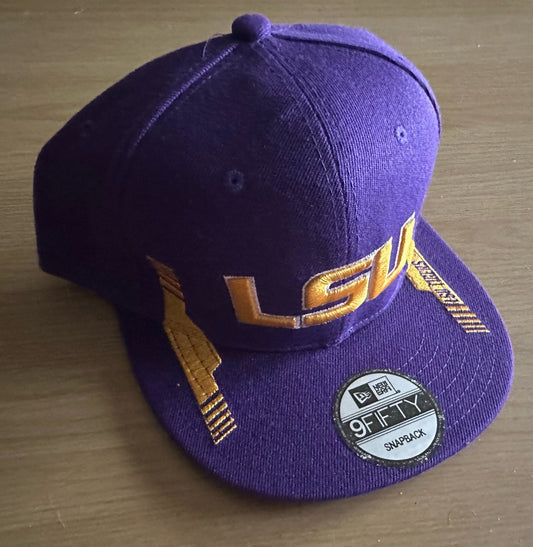 LSU Tigers  SnapBack Baseball Cap Multicolour New With Sticker