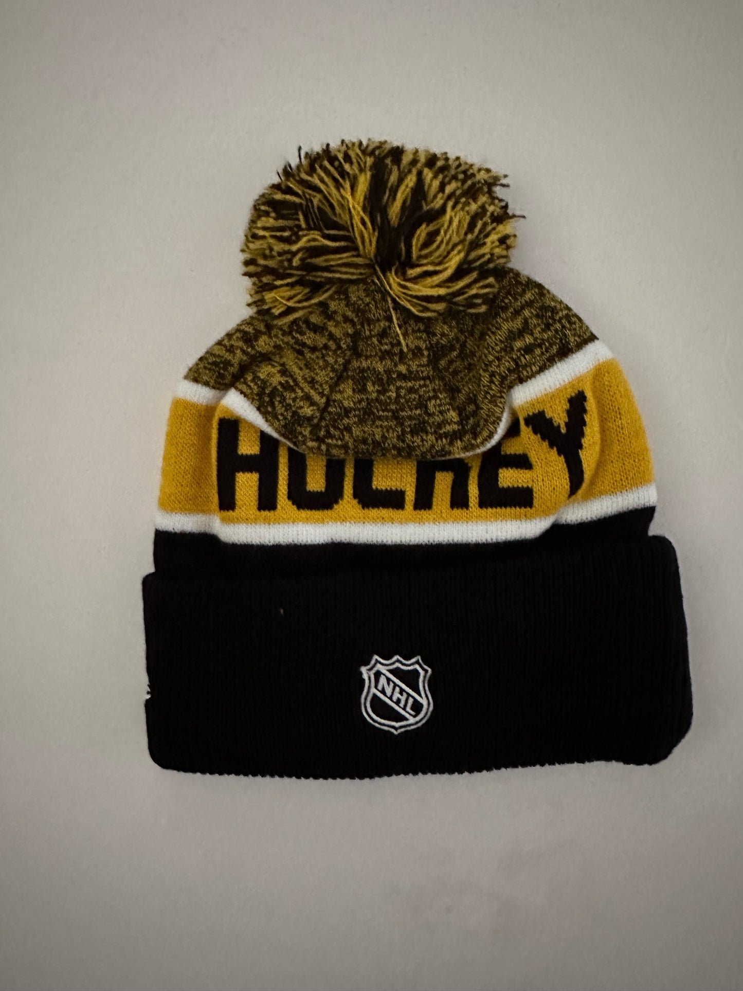 Boston Bruins NHL Bobble Beanie Multi Colour With Tags on
