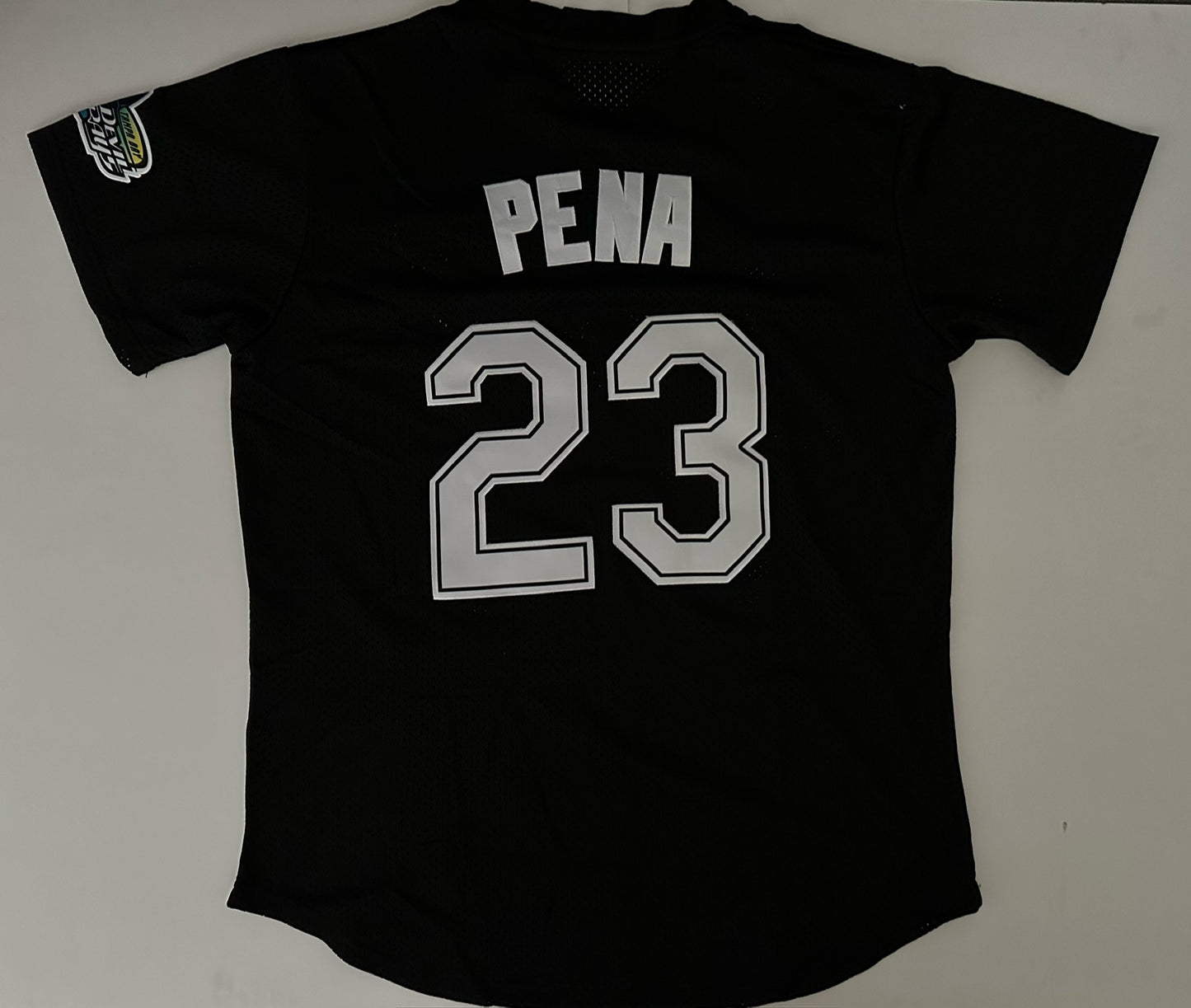 Tampa Bay Rays MLB Baseball Shirt Large Pena 23 Black