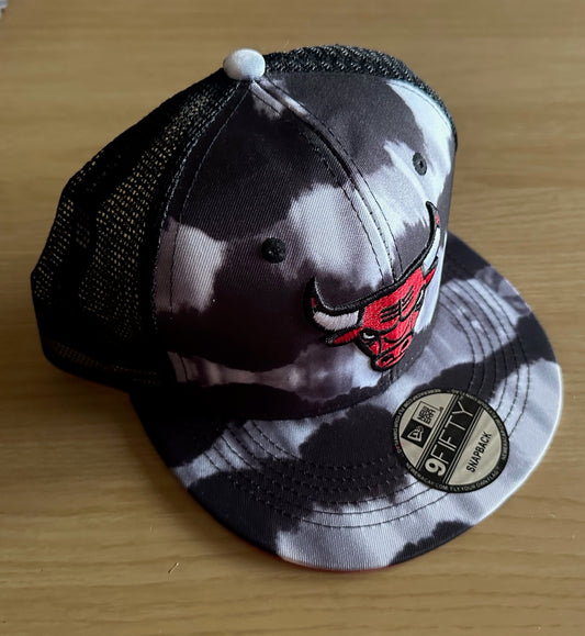 Chicago Bulls NBA SnapBack Camo Baseball Cap Multicolour New With Sticker