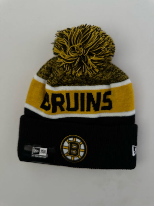 Boston Bruins NHL Bobble Beanie Multi Colour With Tags on