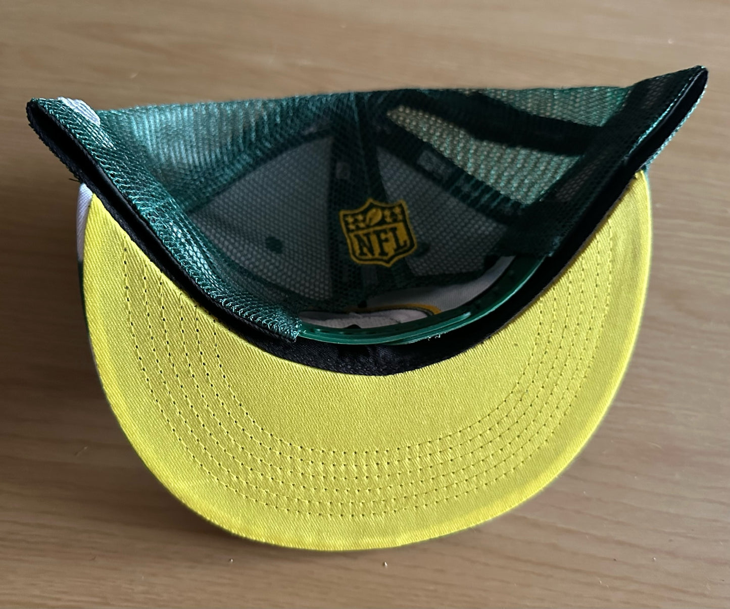 Green Bay Packers NFL SnapBack Camo Baseball Cap Multicolour New With Sticker