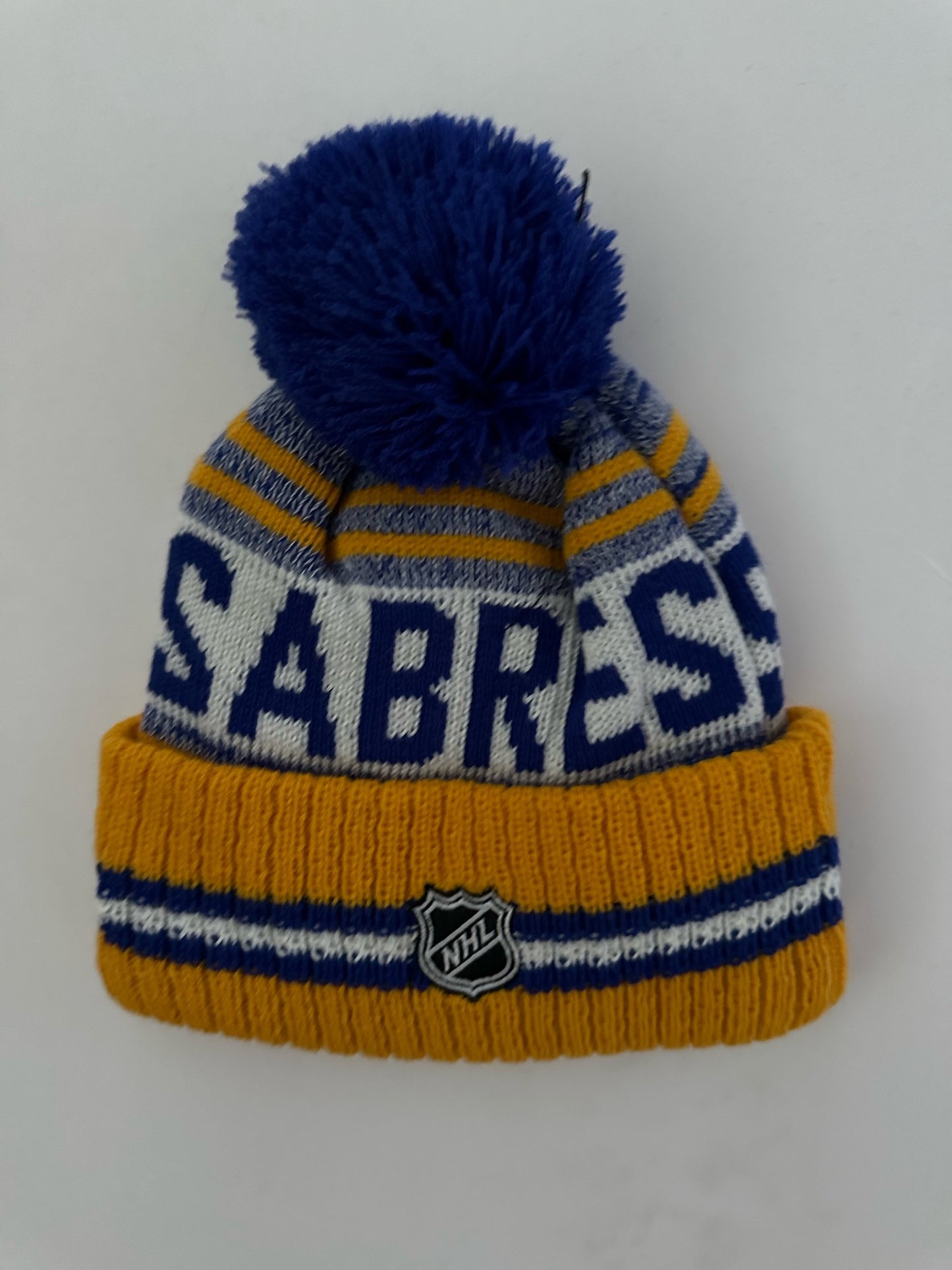 Buffalo Sabres NHL Bobble Beanie Multi Colour With Tags on