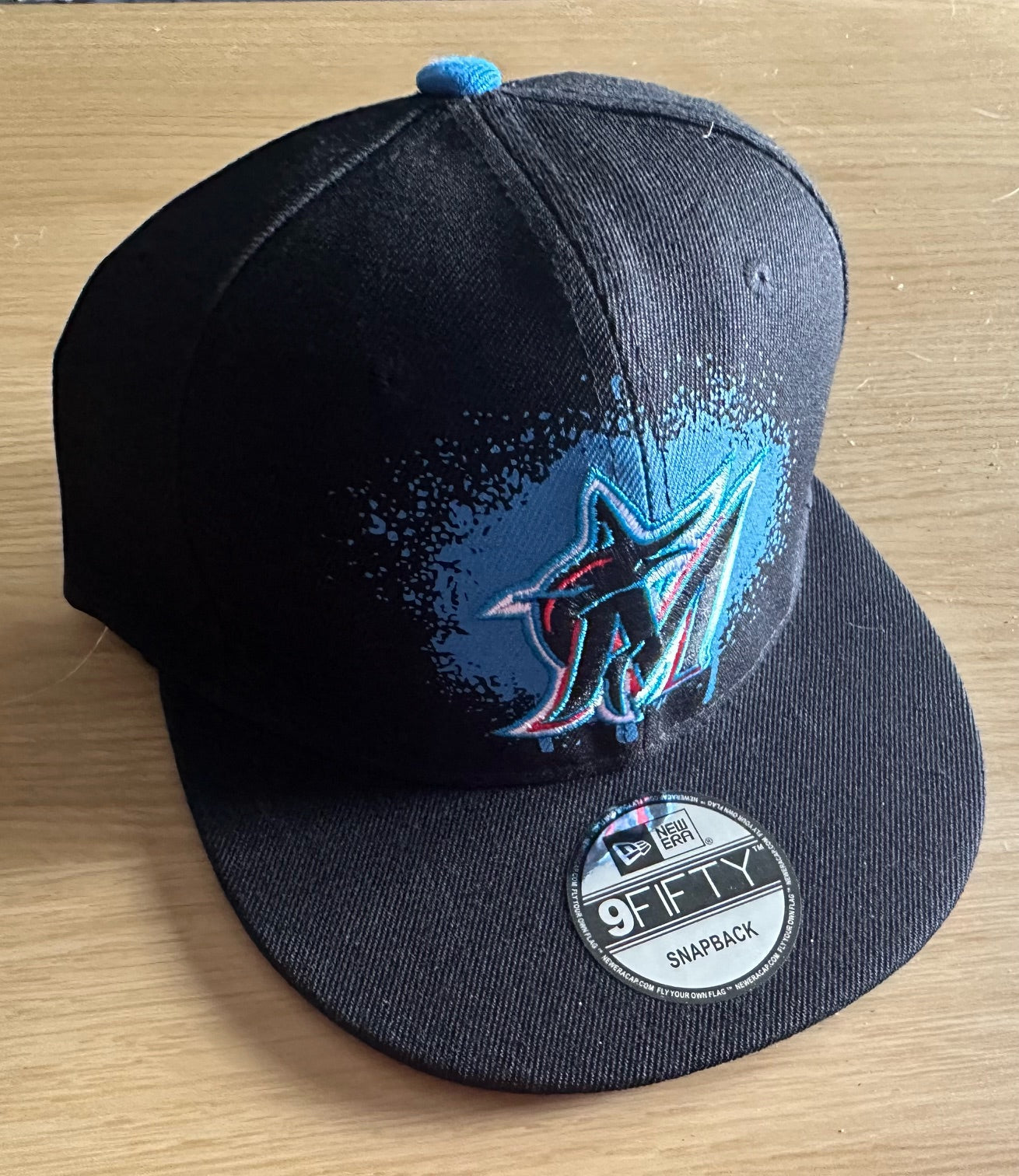 Miami Marlins MLB SnapBack Baseball Cap Multicolour New With Sticker